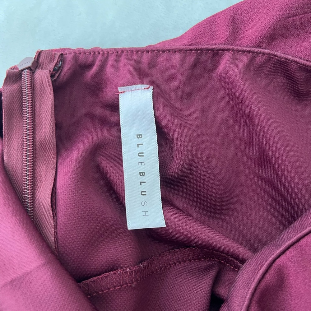 Maroon jumpsuit BLU BLU